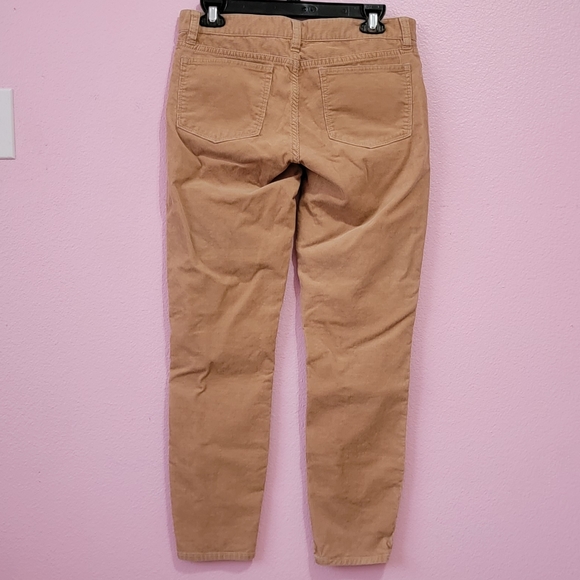 J.Crew Toothpick Corduroy Ankle Crop Pants/ 28. - Picture 2 of 14